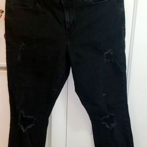 Black Ripped jeans